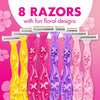 Simply Women's 3-Blade Disposable Razors, 8 Count
