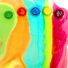 Fizzy Tub Colors, Fragrance Free, Waterfall Cap, 150 Count