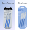 Face Pro-Premium Facial Razors, 3 Beauty Groomers