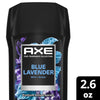 Fine Fragrance Collection Antiperspirant Deodorant for Men Blue Lavender 72 Hour Sweat & Odor Protection, 2.6 oz