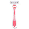 Women's 3-Blade Sensitive Disposable Razors, Pink, 3 Count