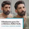 Mustache & Beard, Beard Dye for Men with Brush Included for Easy Application, With Keratin Biotin Aloe and Coconut Oil for Healthy Facial Hair - Medium Brown, M-35 Pack of 1