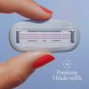 Women’s Razor 5-Blade Razor Cartridge Refills, 4 Ct 4.6 out of 5 stars (
